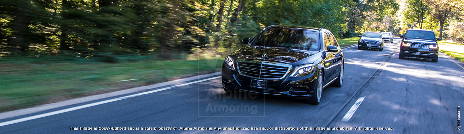 Armored Range Rover Autobiography LWB & Armored Mercedes-Benz S550